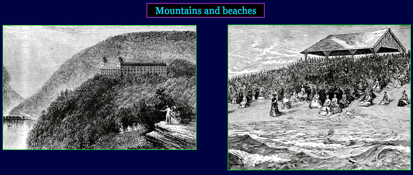 Mountains and beaches, 1890